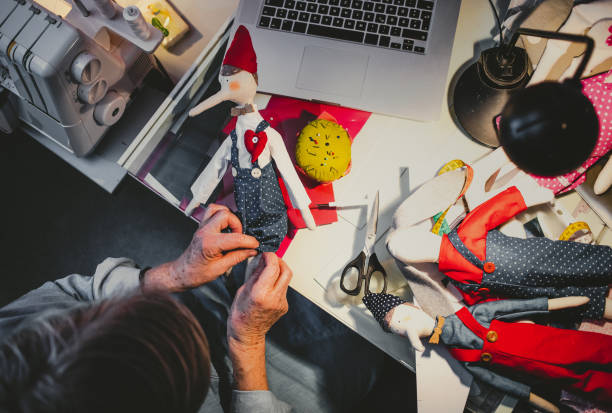 Relleno de muñeca textil